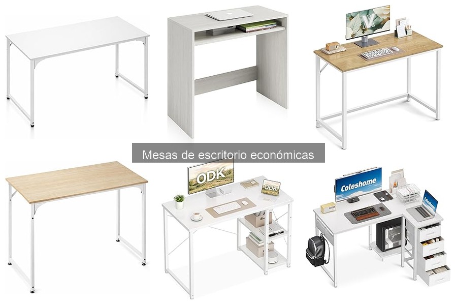 Guía para elegir mesas de escritorio económicas en 2023