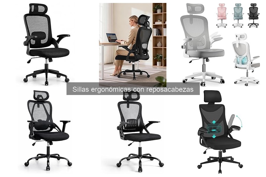 Guía para Elegir Sillas Ergonómicas con Reposacabezas