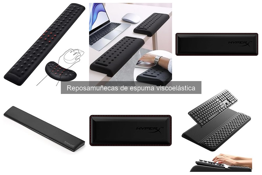 Guía para elegir un reposamuñecas de espuma viscoelástica