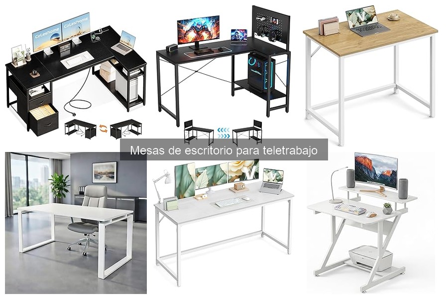Guía para elegir una mesa de escritorio ergonómica