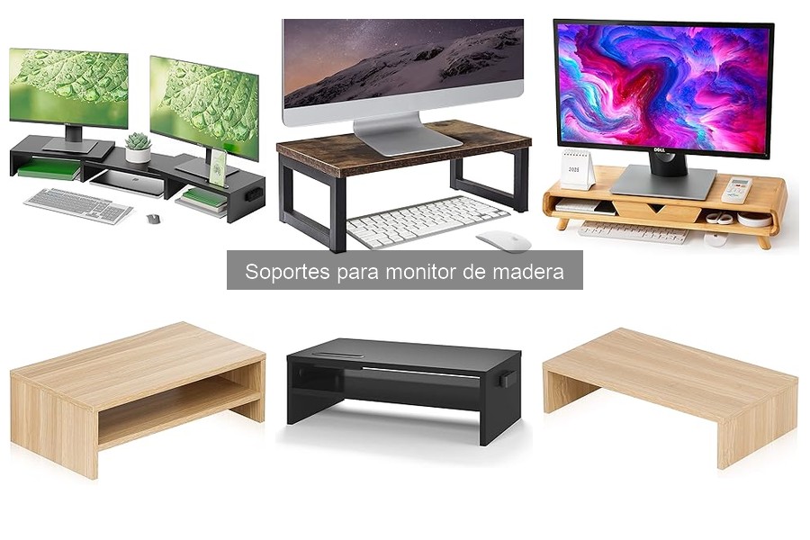 Impacto ambiental de los soportes para monitor de madera