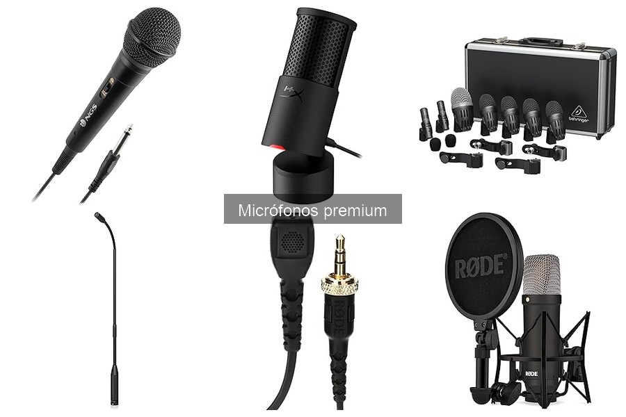 Impacto de la calidad del micrófono premium en el audio
