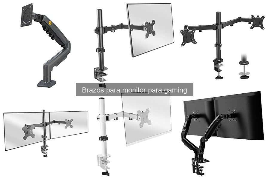 Instalación de brazos para monitor gaming: guía paso a paso