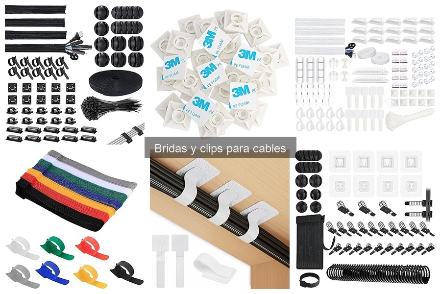 Las bridas más resistentes para organizar tus cables