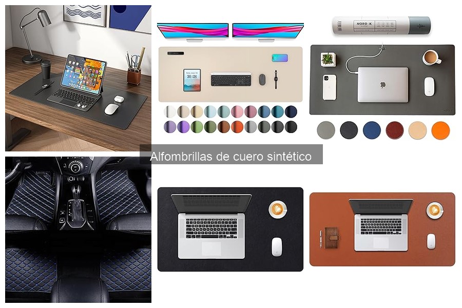 Mantenimiento de alfombrillas de cuero sintético: Mejores prácticas