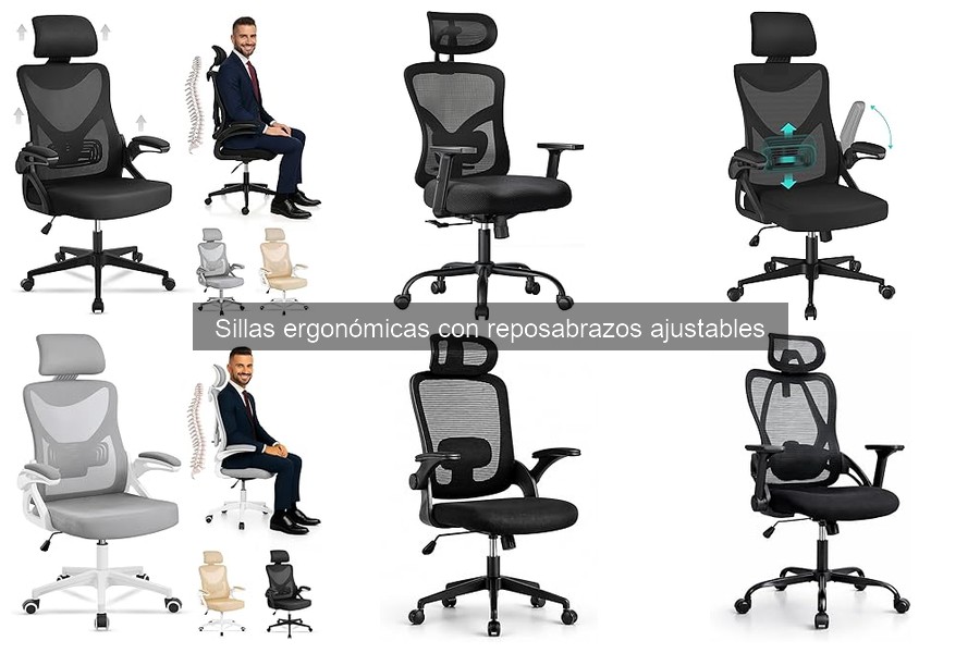 Mantenimiento de Sillas Ergonómicas con Reposabrazos Ajustables