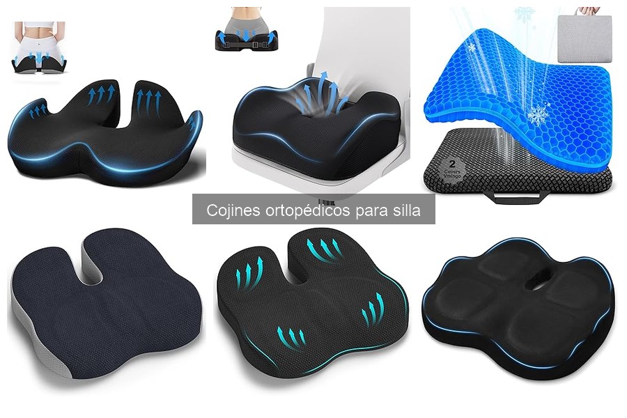 Mantenimiento y limpieza de cojines ortopédicos para silla