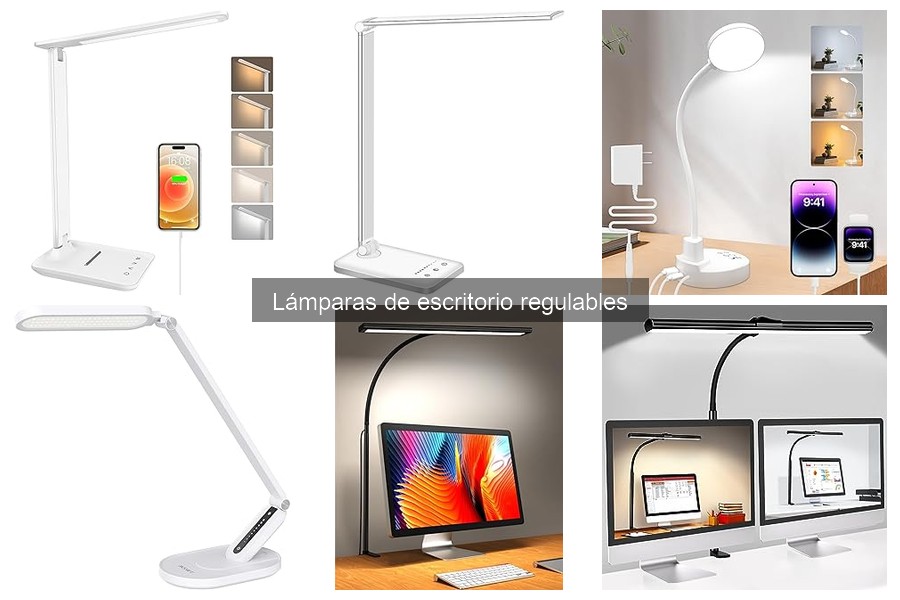 Mantenimiento y limpieza de lámparas de escritorio regulables