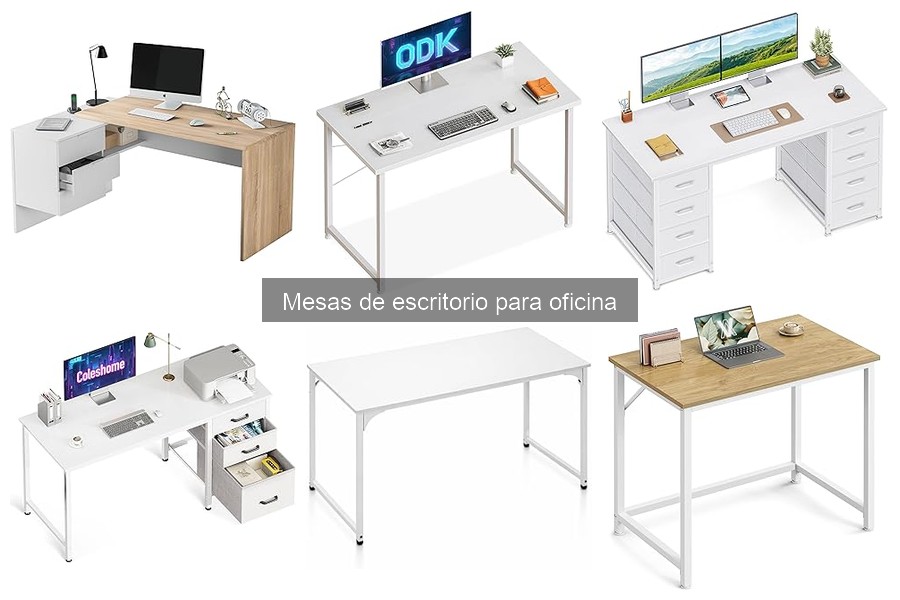 Materiales recomendables para mesas de escritorio en casa