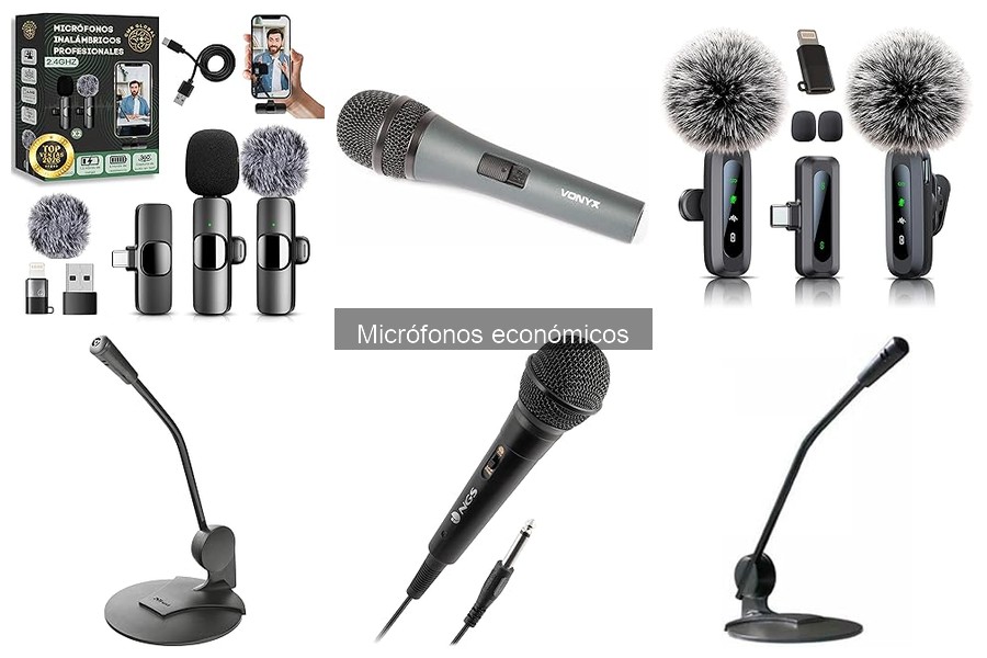 Mejora el sonido con micrófonos económicos: consejos prácticos
