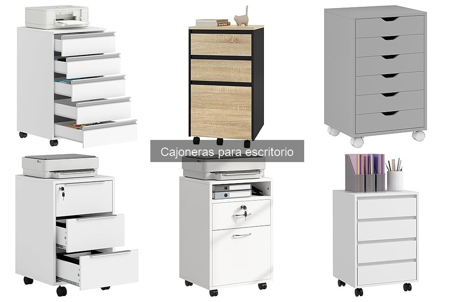 Mejora tu Cajonera: Accesorios Esenciales para el Escritorio
