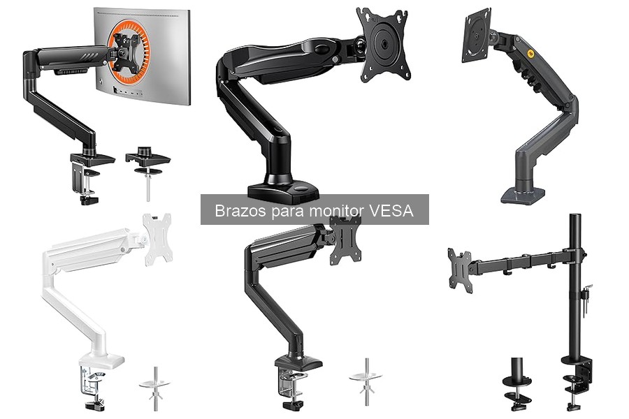 Mejora tu ergonomía: Impacto de brazos VESA en la oficina en casa