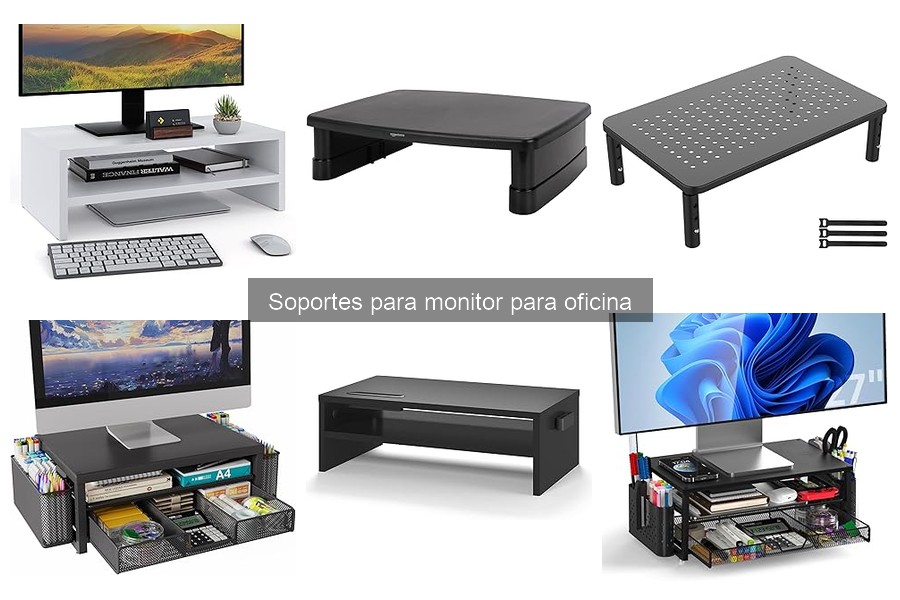 Mejora tu salud con soportes para monitor en la oficina
