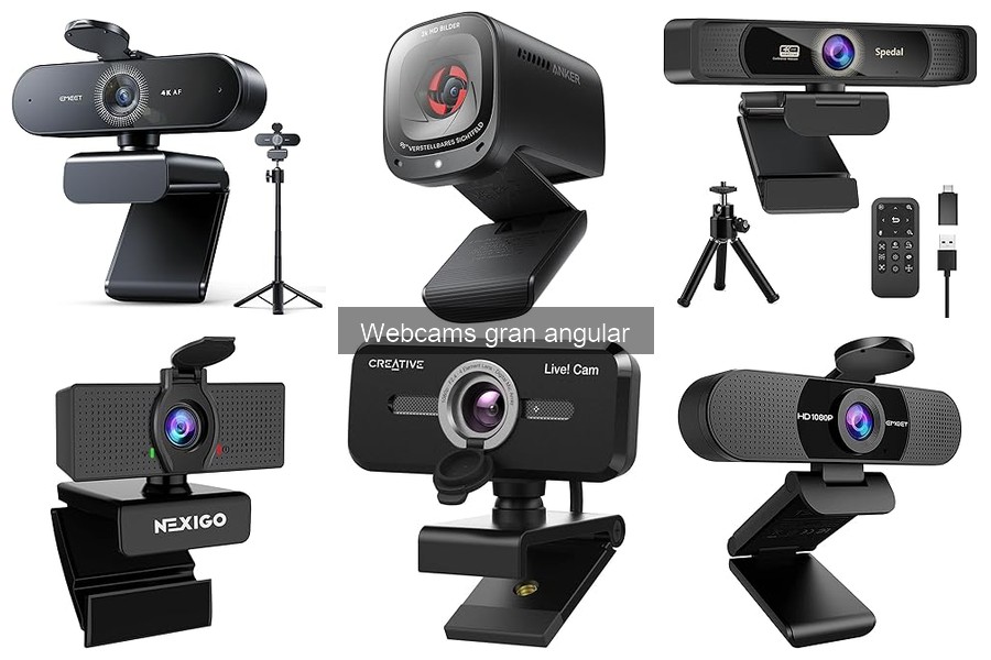 Mejora tu streaming con webcams gran angular eficientes