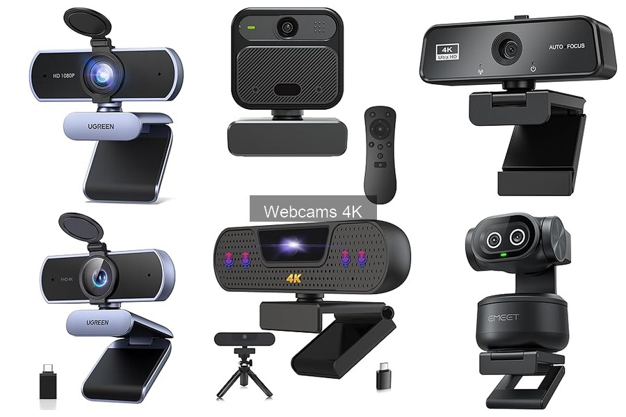 Mejores accesorios para webcams 4K: mejora tu experiencia