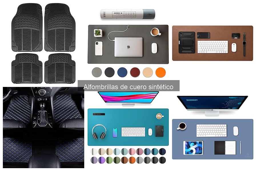 Mejores alfombrillas de cuero sintético para tu oficina