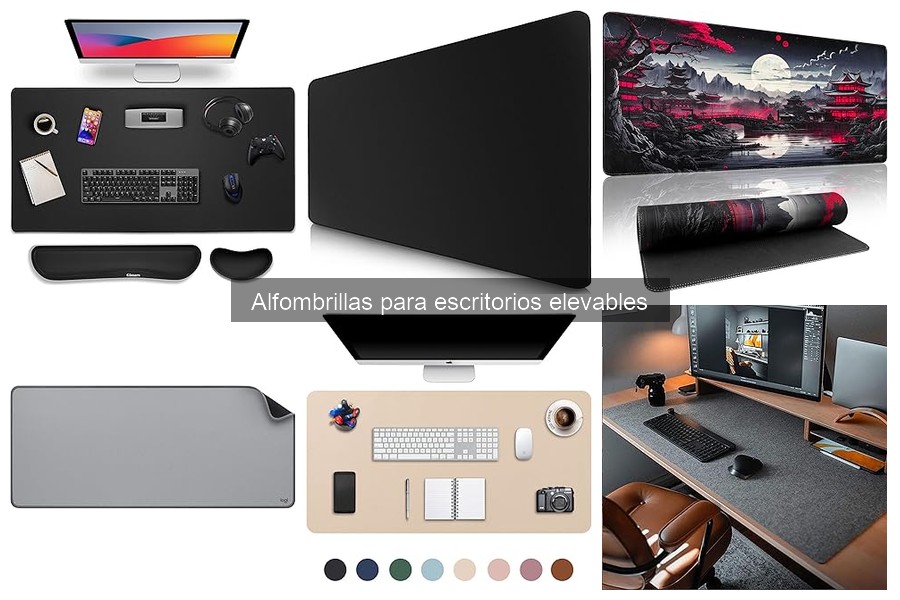 Mejores alfombrillas para escritorios elevables en casa