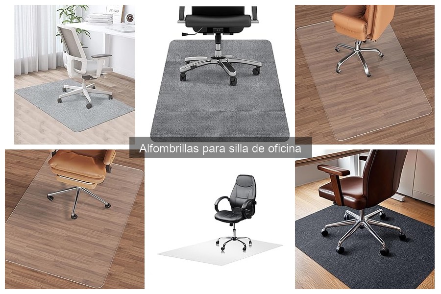 Mejores alfombrillas para silla de oficina ergonómicas