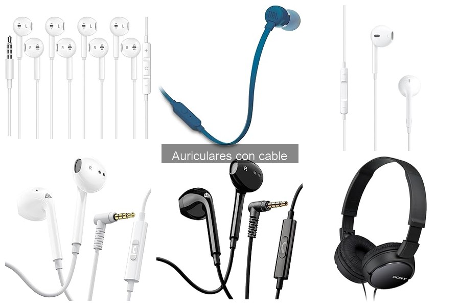 Mejores auriculares con cable por menos de 50€