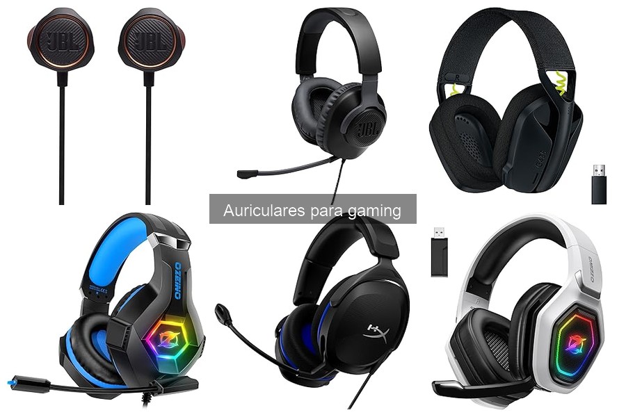 Mejores auriculares para gaming en 2023: Top 3 opciones