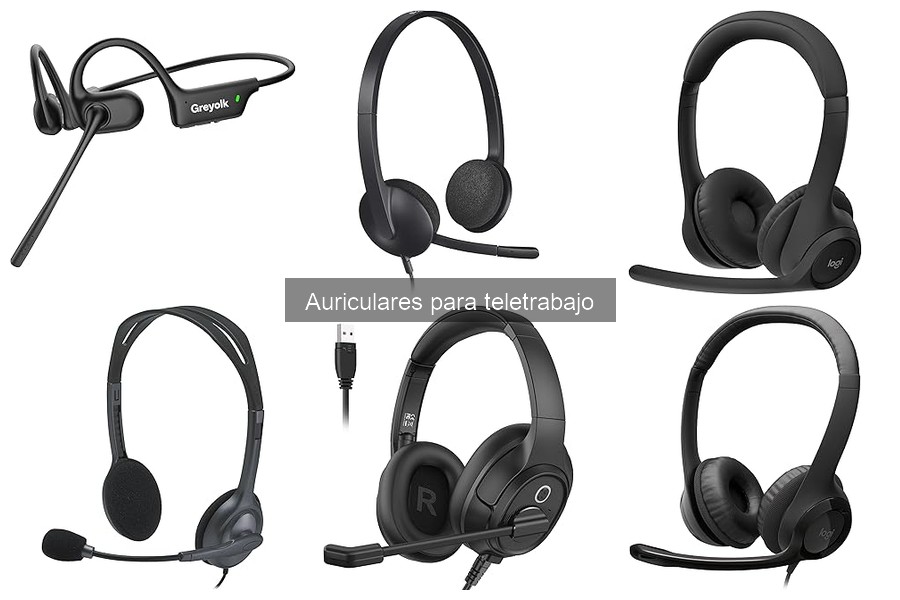 Mejores auriculares para teletrabajo con cancelación de ruido