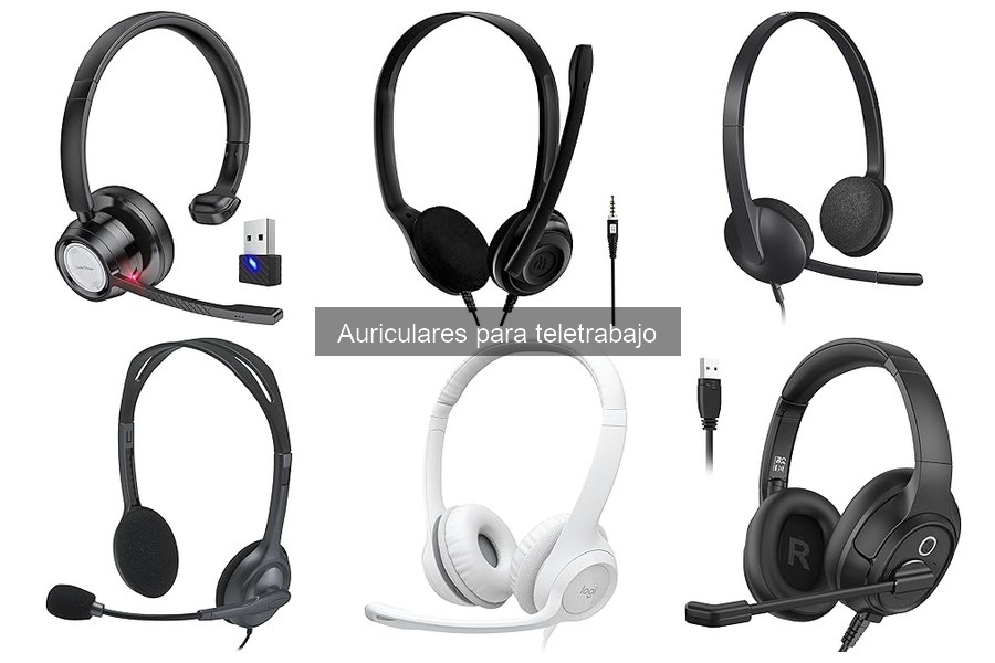 Mejores auriculares para teletrabajo con sonido superior