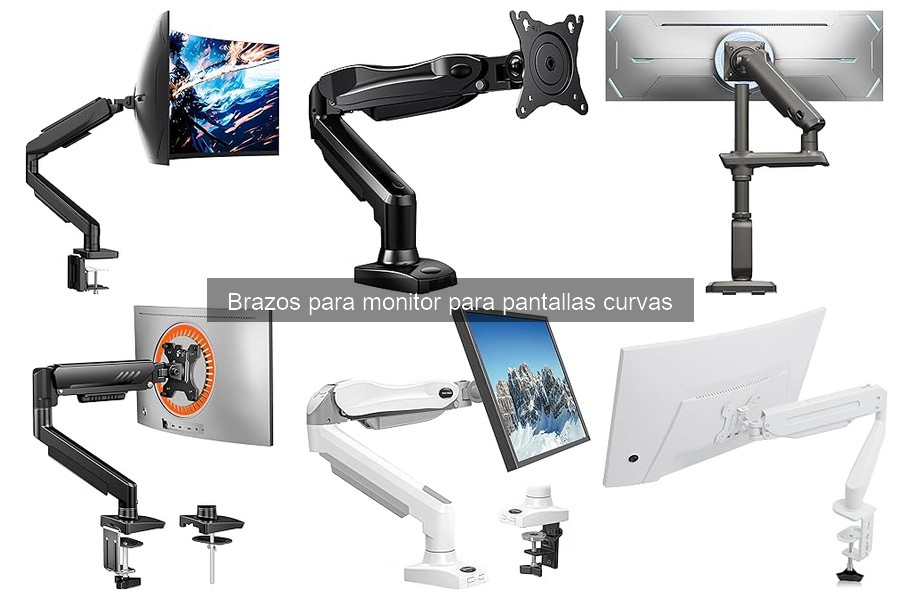 Mejores brazos para monitor curvo: comparativa funcional