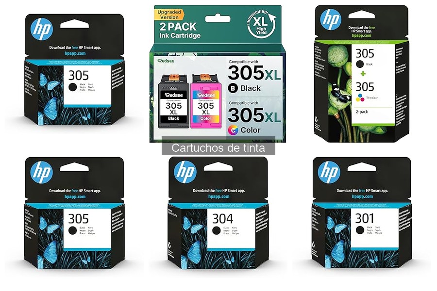 Mejores cartuchos de tinta para impresoras Canon y HP