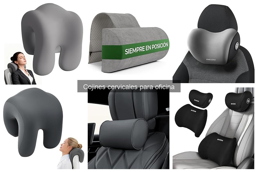 Mejores cojines cervicales para trabajar desde casa