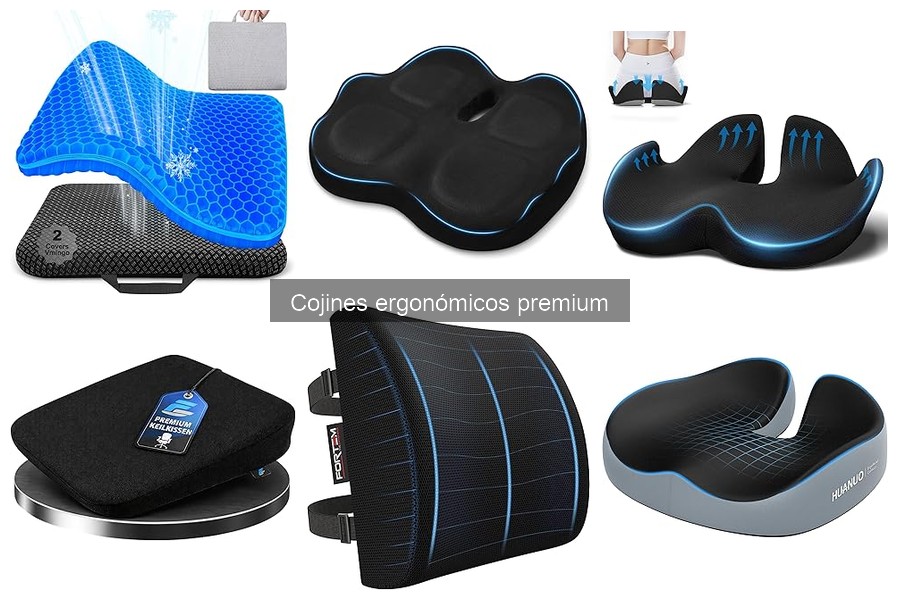 Mejores cojines ergonómicos premium para trabajar en casa