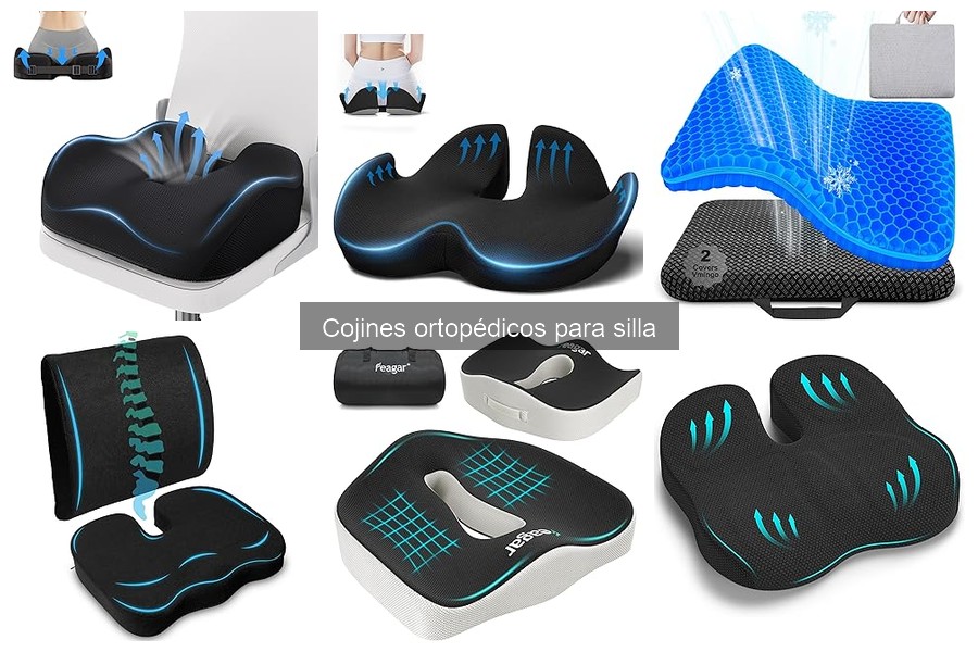Mejores cojines ortopédicos para trabajar desde casa