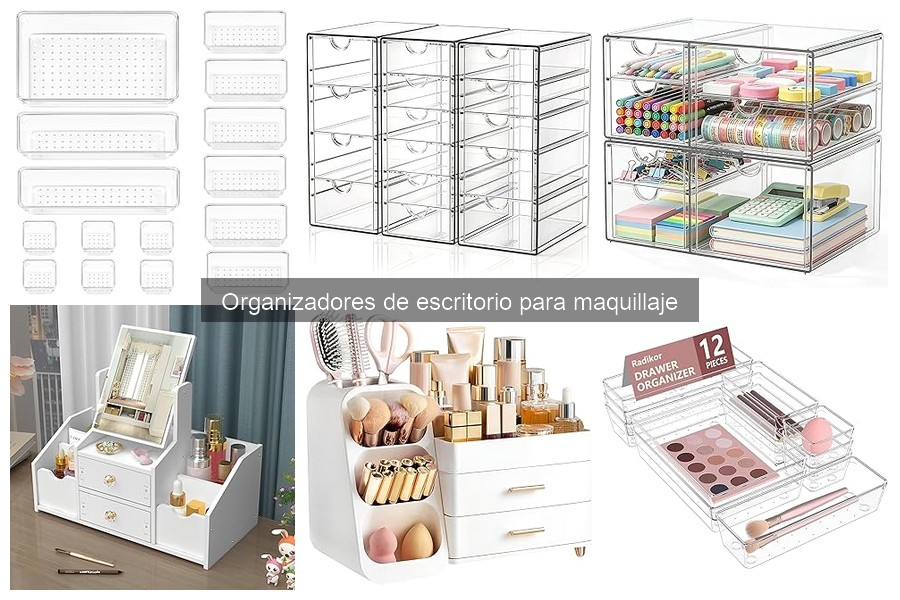Mejores consejos para personalizar organizadores de maquillaje