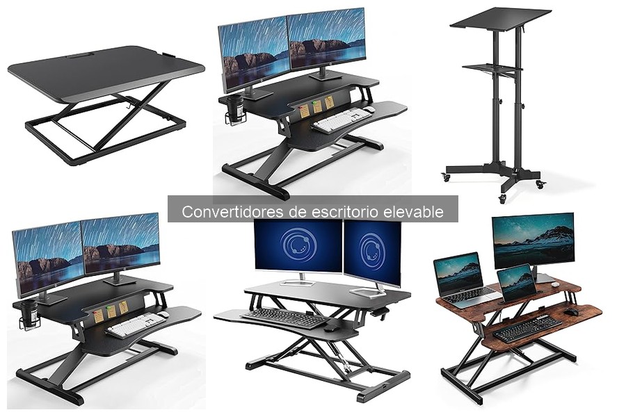 Mejores convertidores de escritorio elevables para oficinas pequeñas