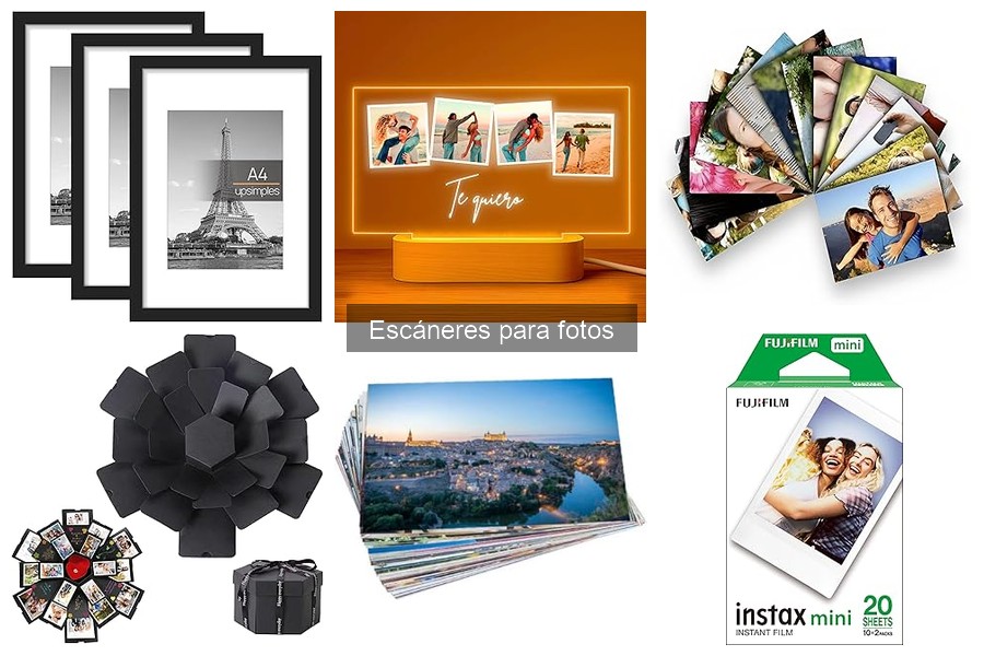 Mejores escáneres para fotos en 2023: Comparativa y precios