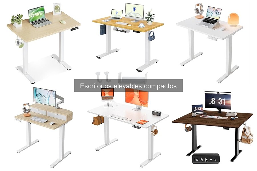Mejores Escritorios Elevables Compactos para Espacios Reducidos
