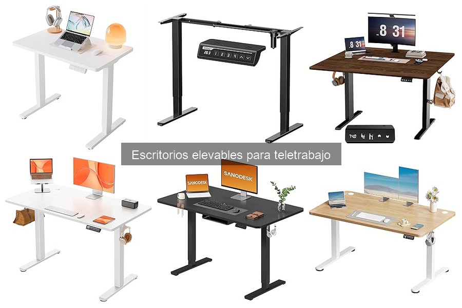Mejores escritorios elevables para espacios pequeños