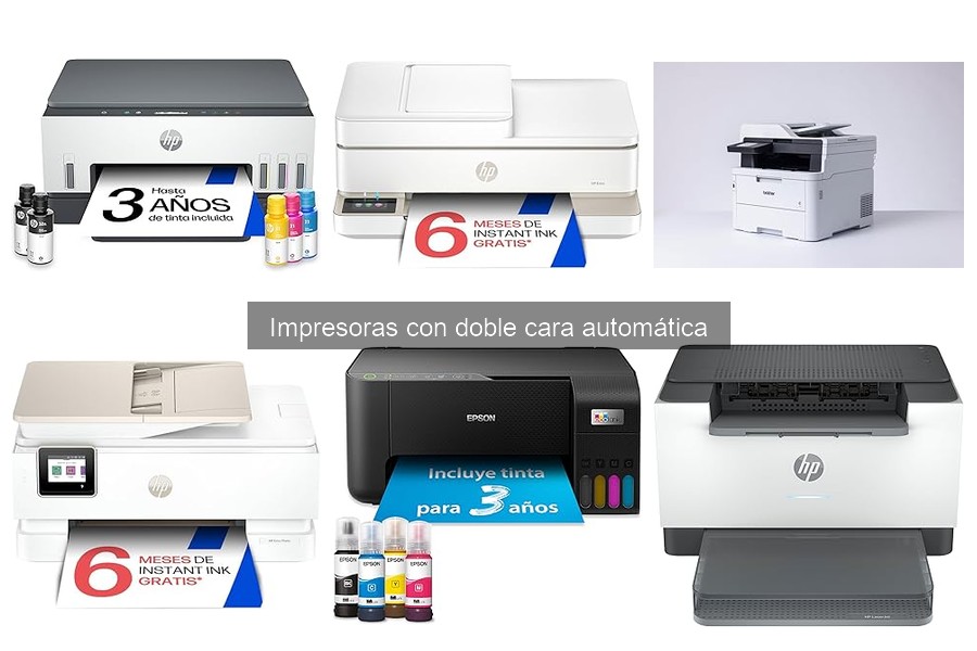 Mejores impresoras con doble cara automática para oficinas pequeñas