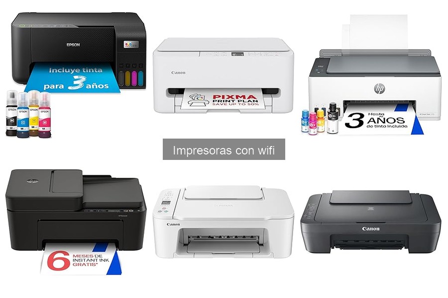 Mejores impresoras con wifi para oficinas en casa 2023