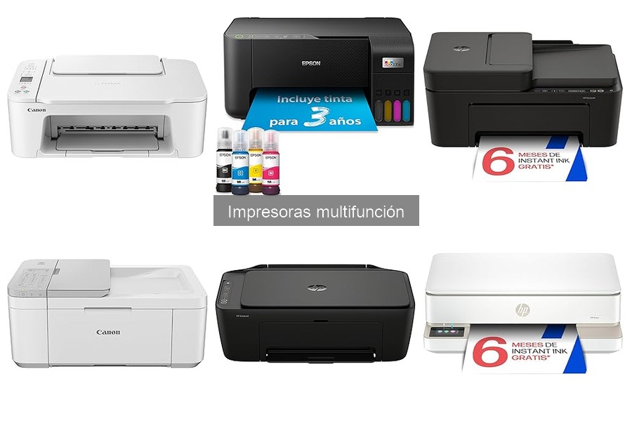 Mejores impresoras multifunción para oficina en casa 2023