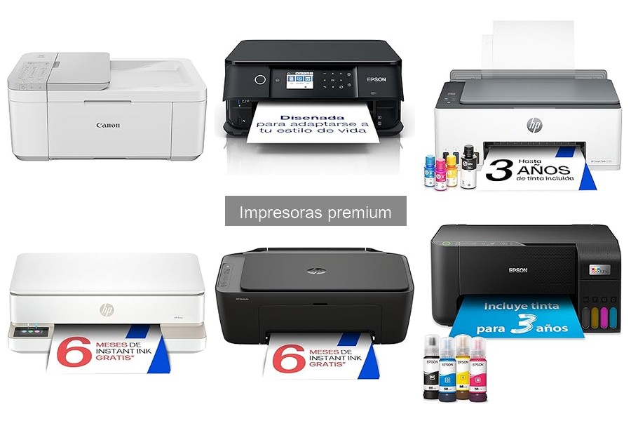 Mejores impresoras premium para impresión fotográfica