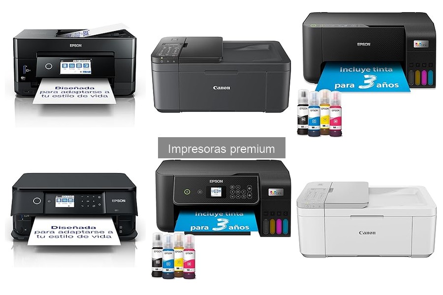Mejores impresoras premium para oficina en casa (comparativa)
