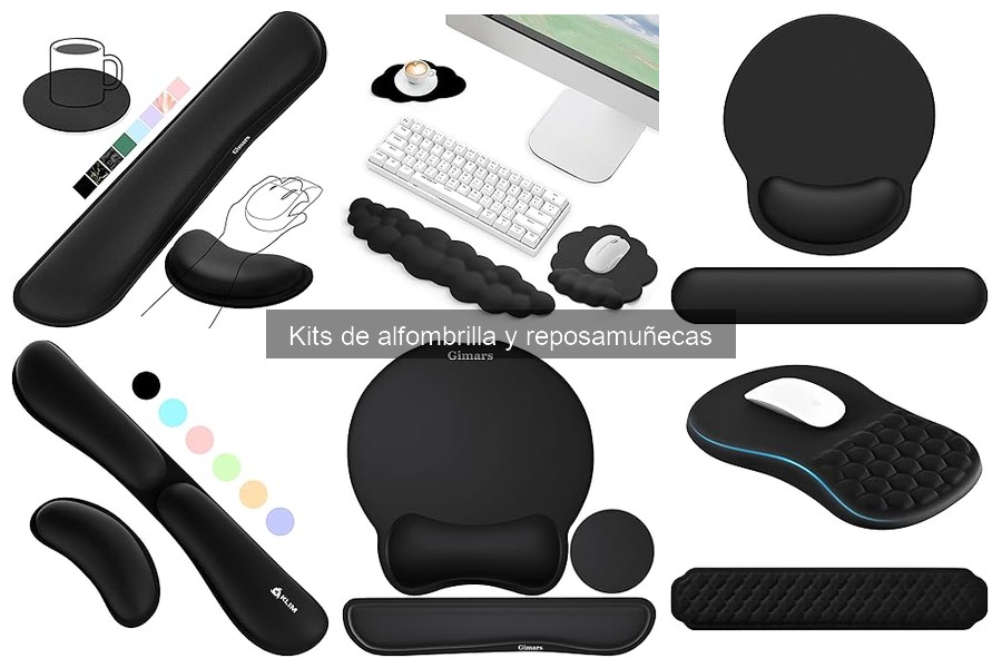 Mejores kits de alfombrilla y reposamuñecas para estudiantes