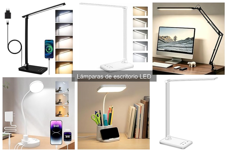 Mejores lámparas de escritorio LED para estudiantes en 2023