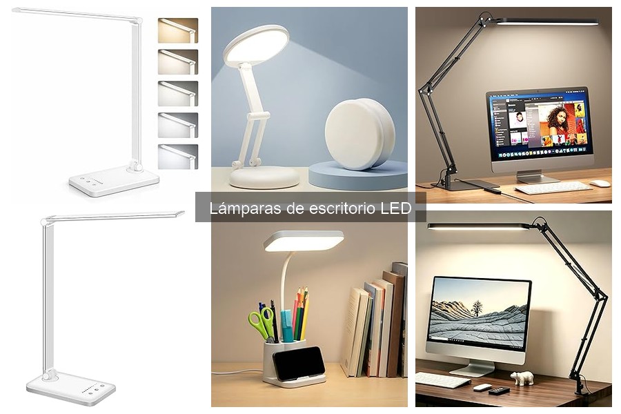 Mejores lámparas de escritorio LED para teletrabajar cómodamente