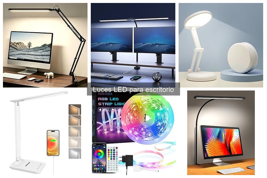 Mejores lugares para comprar luces LED de escritorio a buen precio