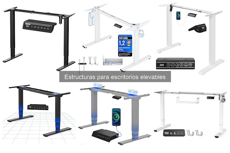 Mejores marcas de estructuras para escritorios elevables