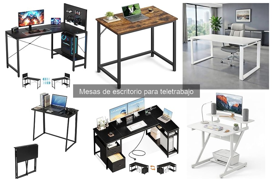 Mejores marcas de mesas de escritorio para teletrabajo 2023