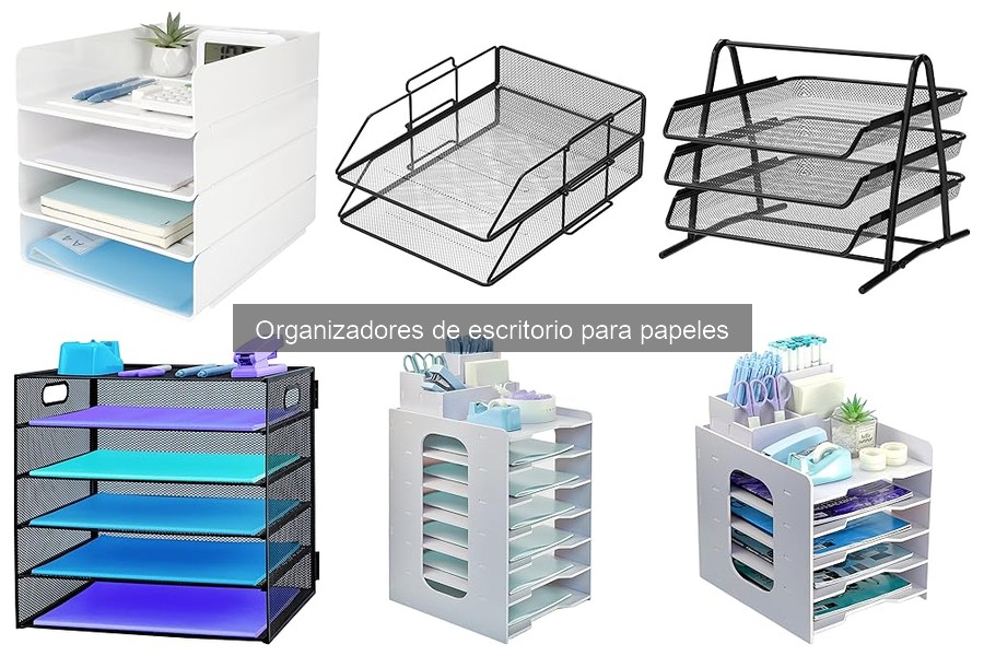 Mejores marcas de organizadores de escritorio para papeles