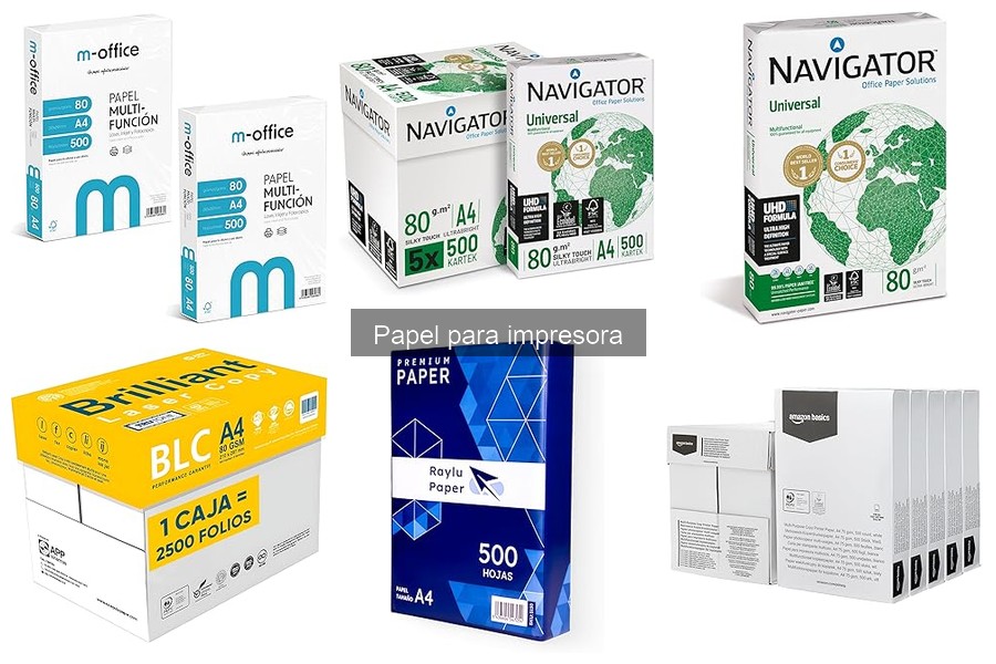 Mejores marcas de papel para impresora en 2023