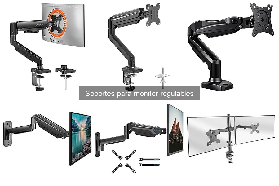Mejores marcas de soportes para monitor regulables
